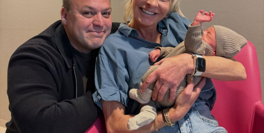 Geboorte kleinzoon voor familie Bauer
