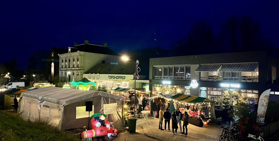 Nagenieten van de kerstfair