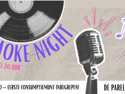 Zing mee tijdens de Karaoke Night in De Parel!
